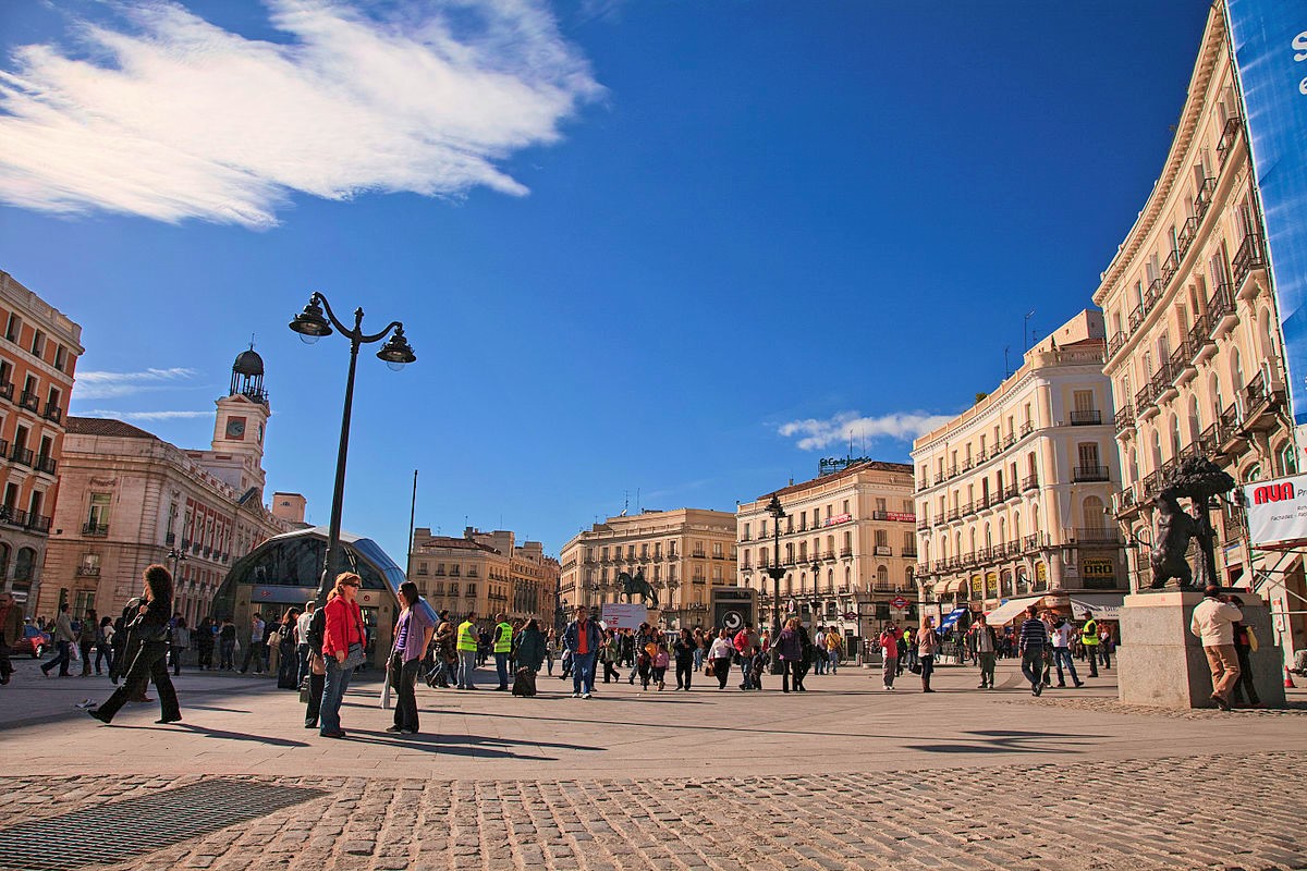 Plaza Puerta del Sol in Madrid