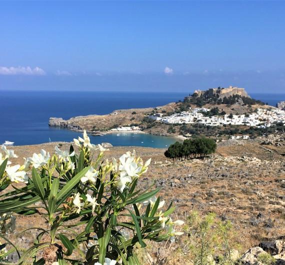 Het schilderachtige Lindos op het Griekse eiland Rhodos