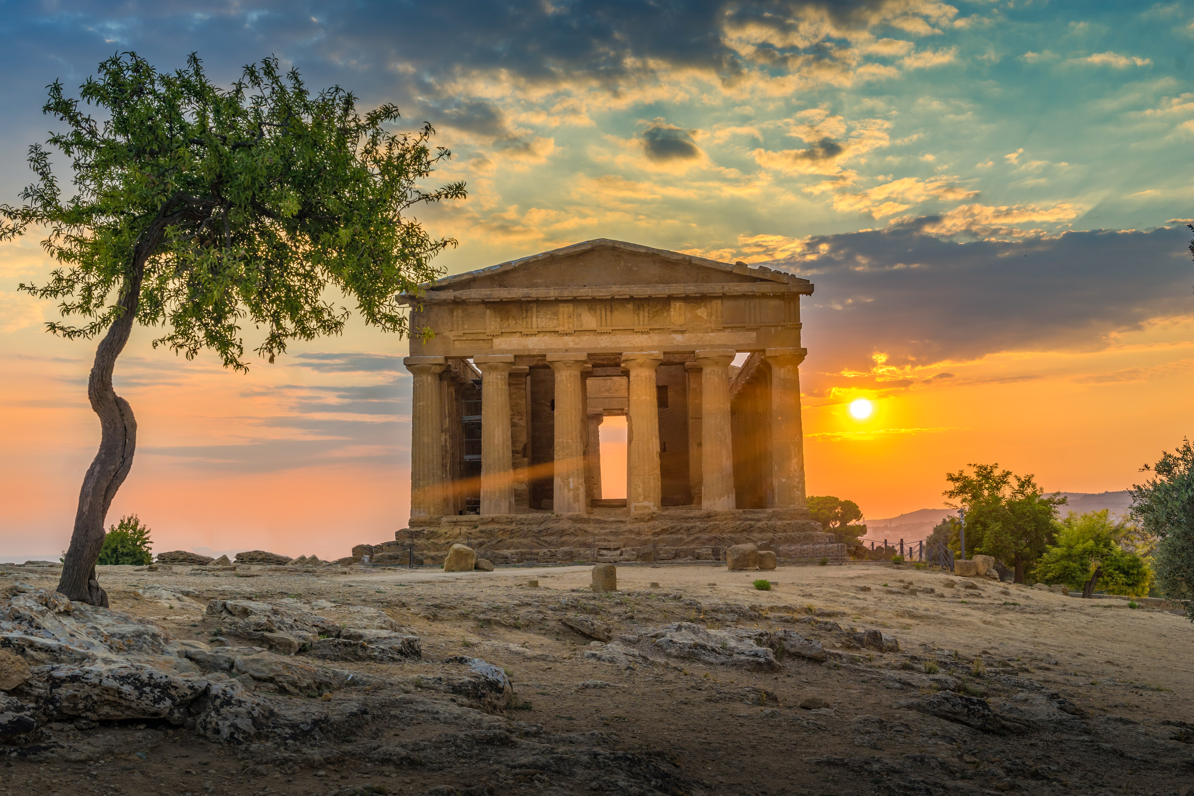 Agrigento, Sicilië, ook wel bekend als de tempelvallei