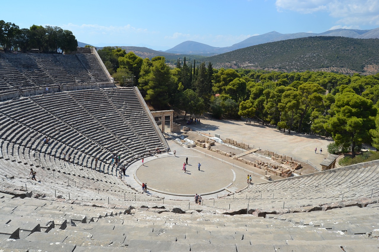 Epidaurus, een bijzonder goed geconserveerd theater uit de oudheid
