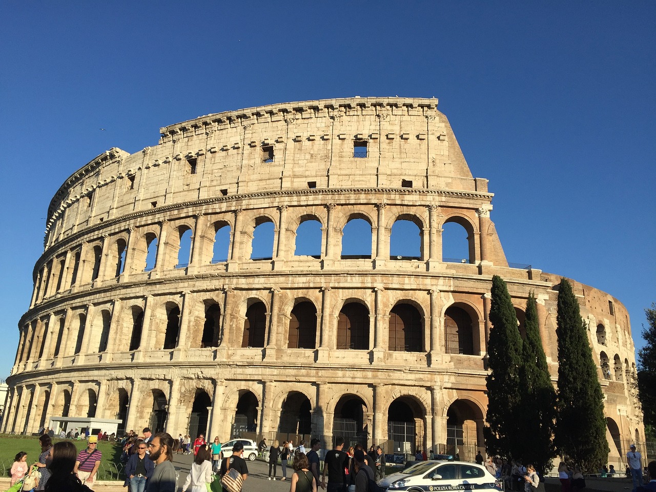 Het Colosseum is het symbool van de stad Rome
