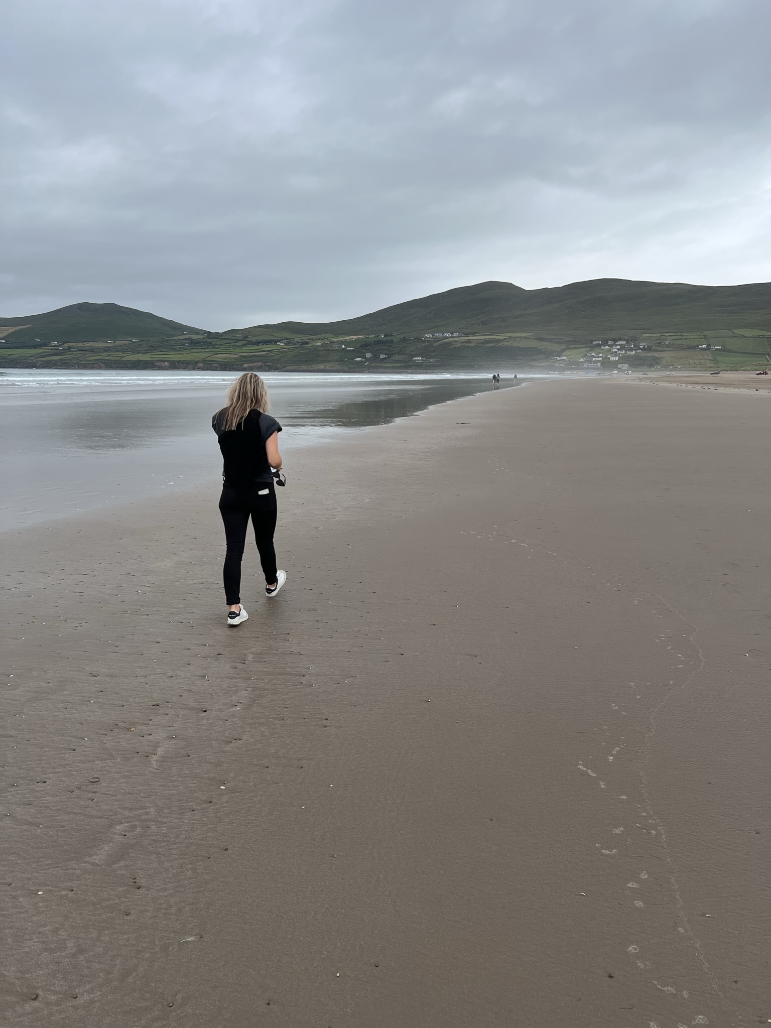 Lange strandwandelingen zijn in Ierland goed mogelijk