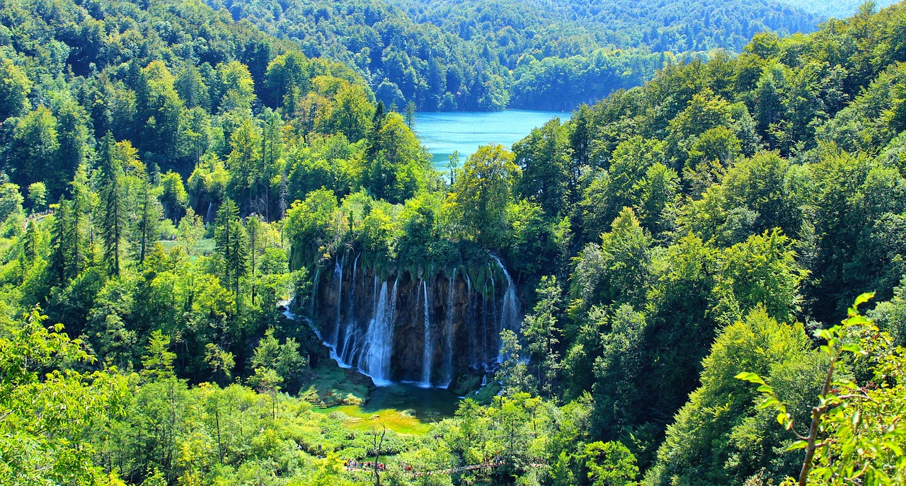 Plitvice is een grote bezienswaardigheid in Kroatië