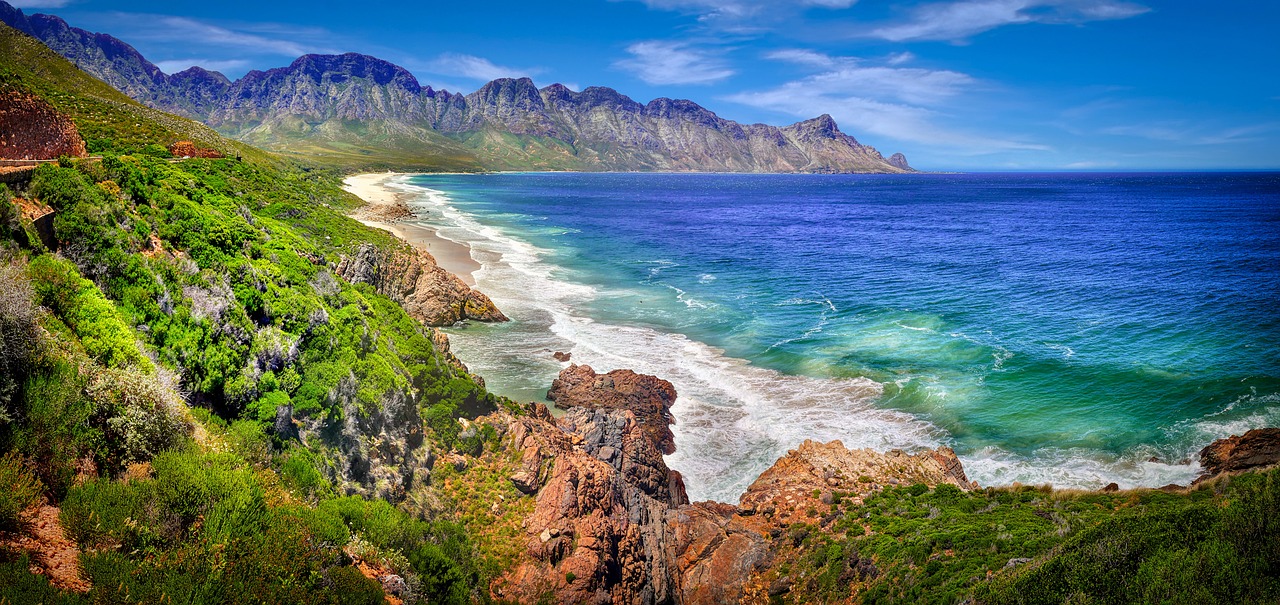 Prachtige natuurlijke landschappen sieren Zuid-Afrika