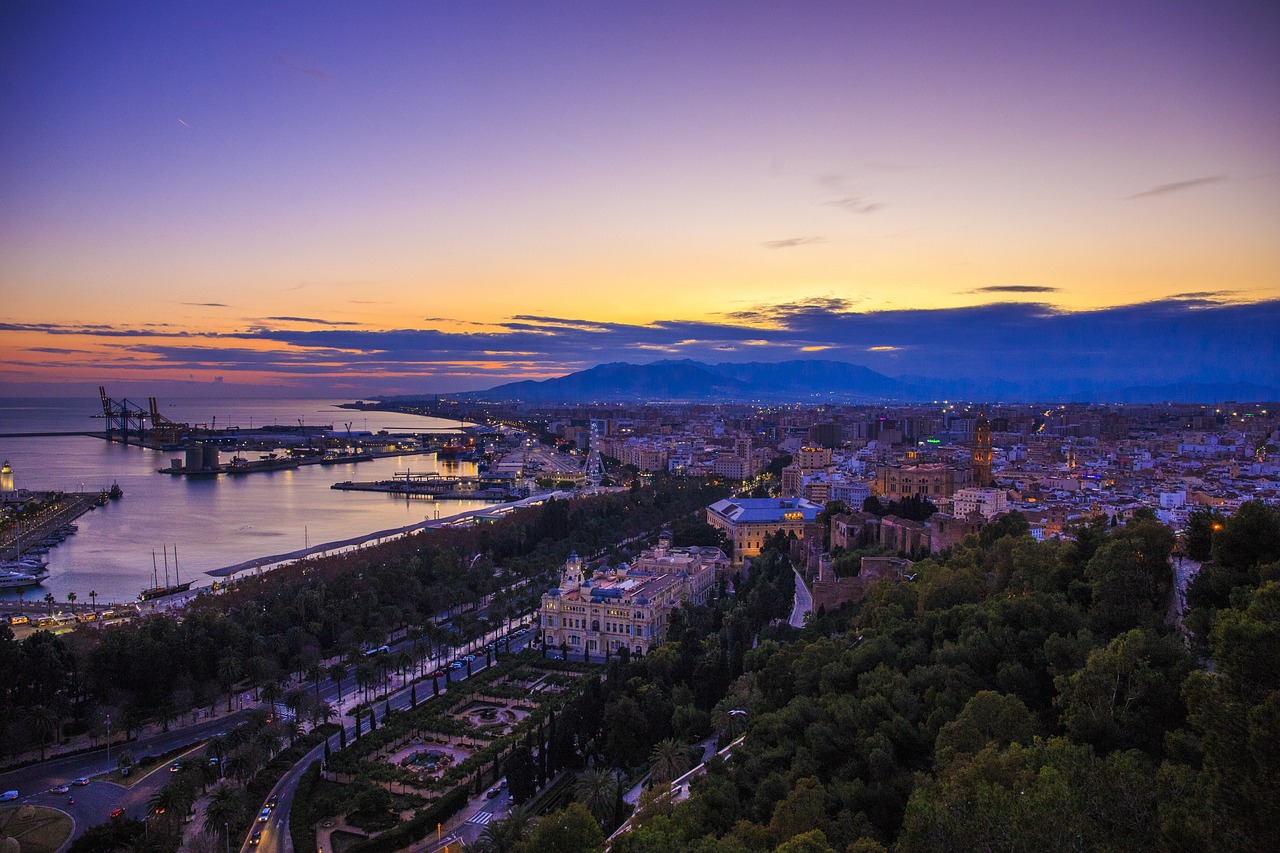 Een goede reistip in Málaga: Het mooiste uitzicht over de stad vind je vanaf het Gibralfaro kasteel