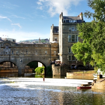 Bath is een stad in Georgiaanse stijl gebouwd
