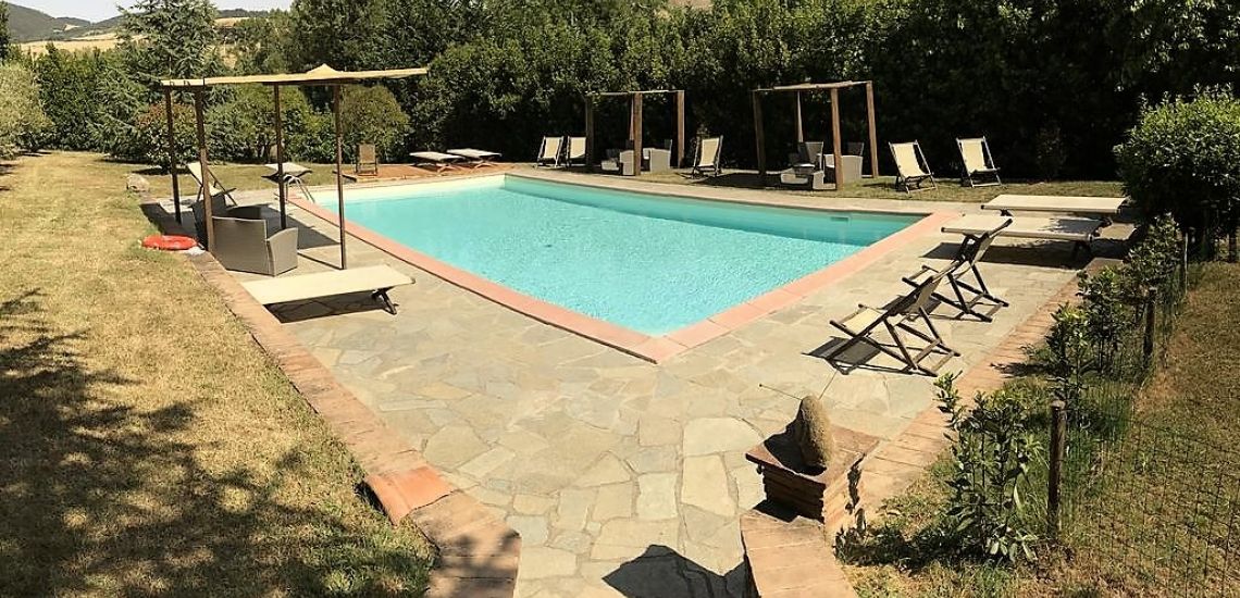 Villa Loghino zwembad