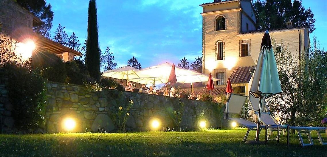 Molino di Foci by night