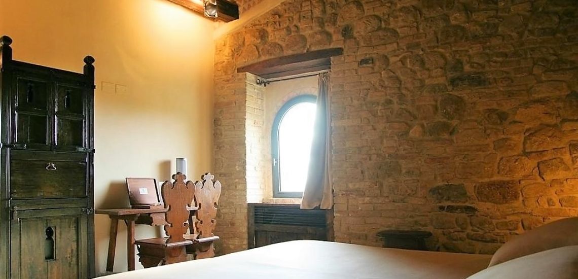 Castello di Monterone tweepersoonskamer