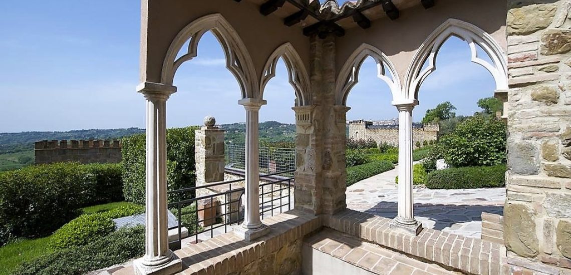 Castello di Monterone uitzicht