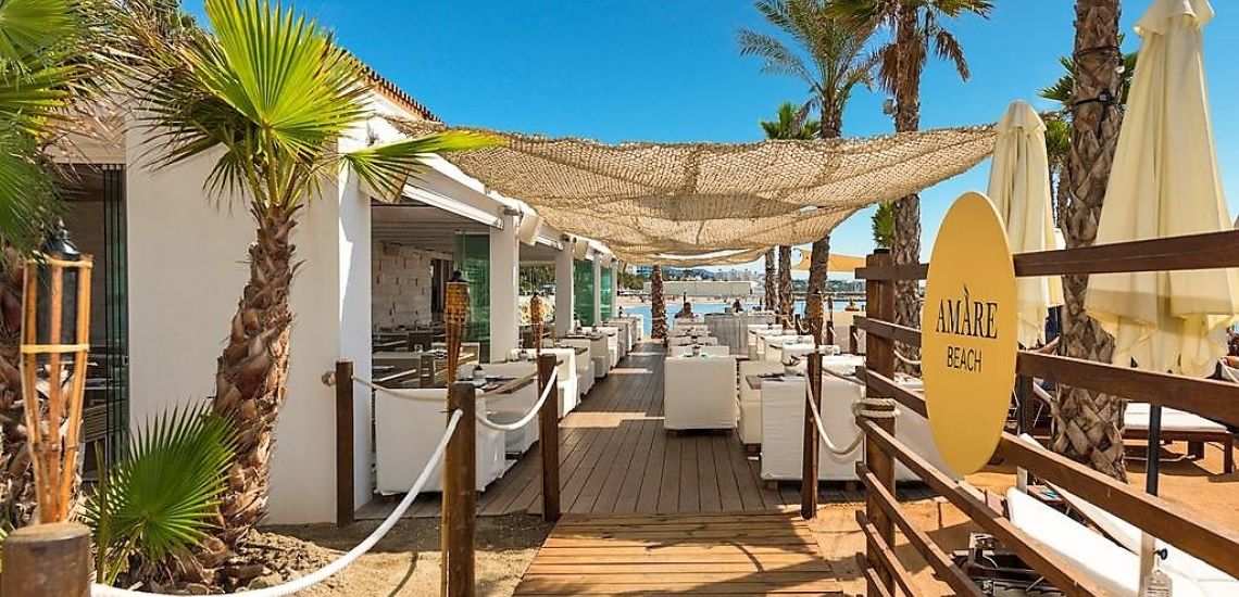 Amare beach restaurant