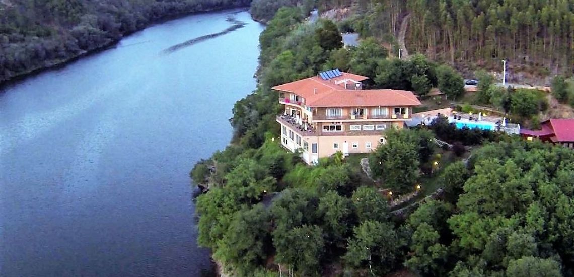Quinta da Conchada luchtfoto van hotel
