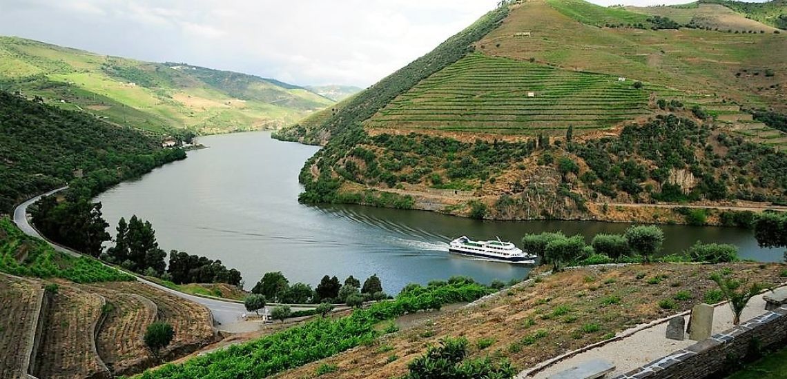 Quinta do Pego weids uitzicht op rivier Douro