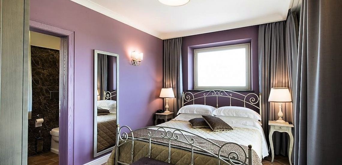 Romantische slaapkamers in Altarocca Wine resort