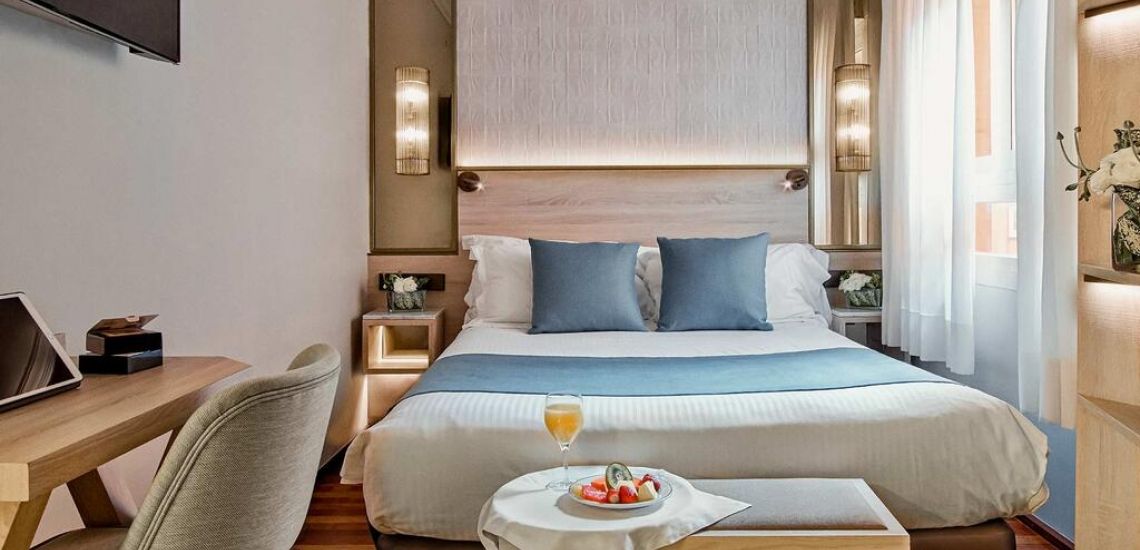Goede bedden in Hotel Preciados, belangrijk tijdens je Spanje rondreis