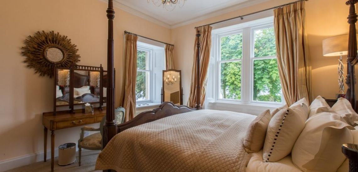 Slapen in Altskeith Country House is een feestje en hoogtepunt tijdens je Engeland rondreis