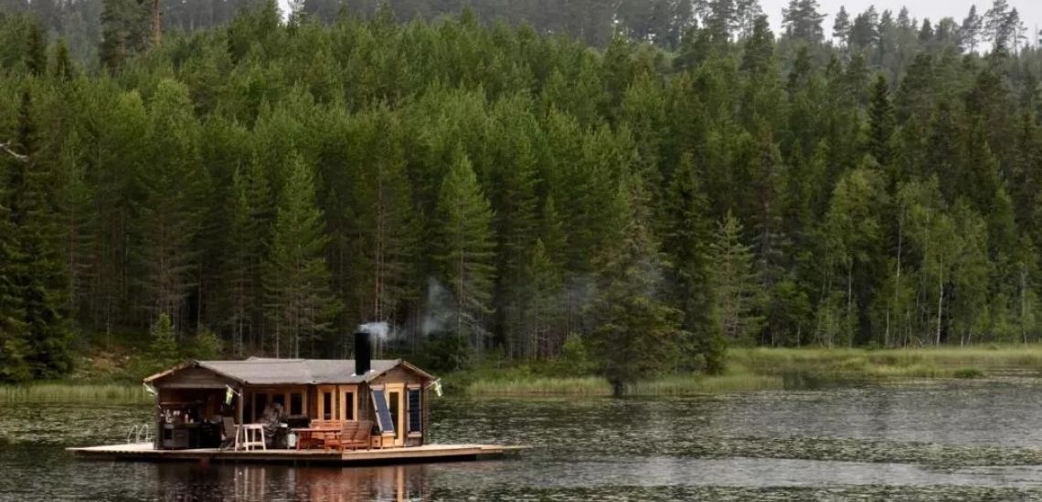 Enskvarn wilderness outside Rättvik ligt op een bijzondere plek in de natuur