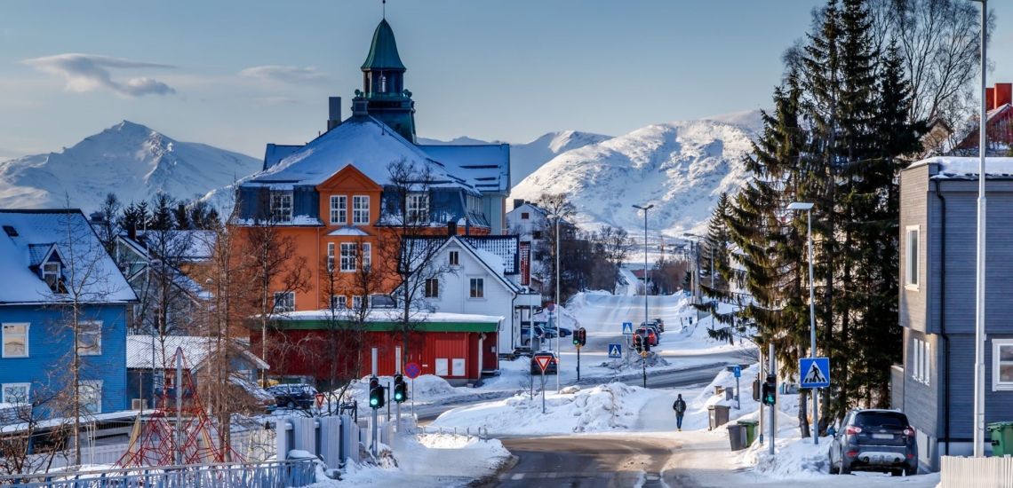 Prachtige stadswandeling door noordelijk Tromsø