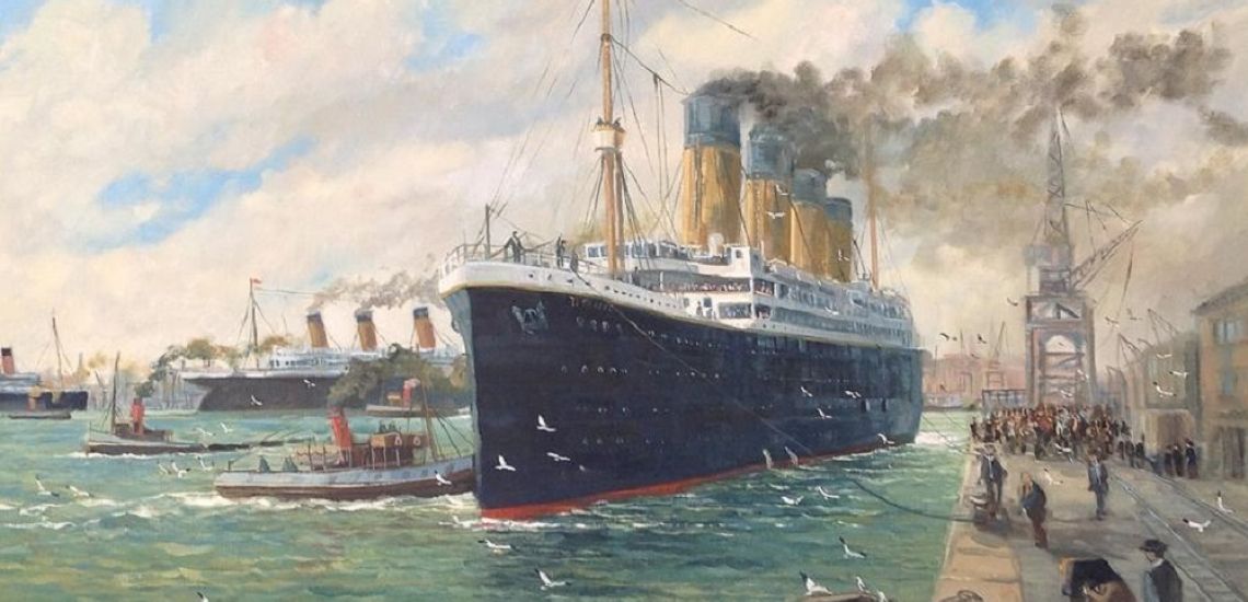 Bezoek de Titanic geschiedenis