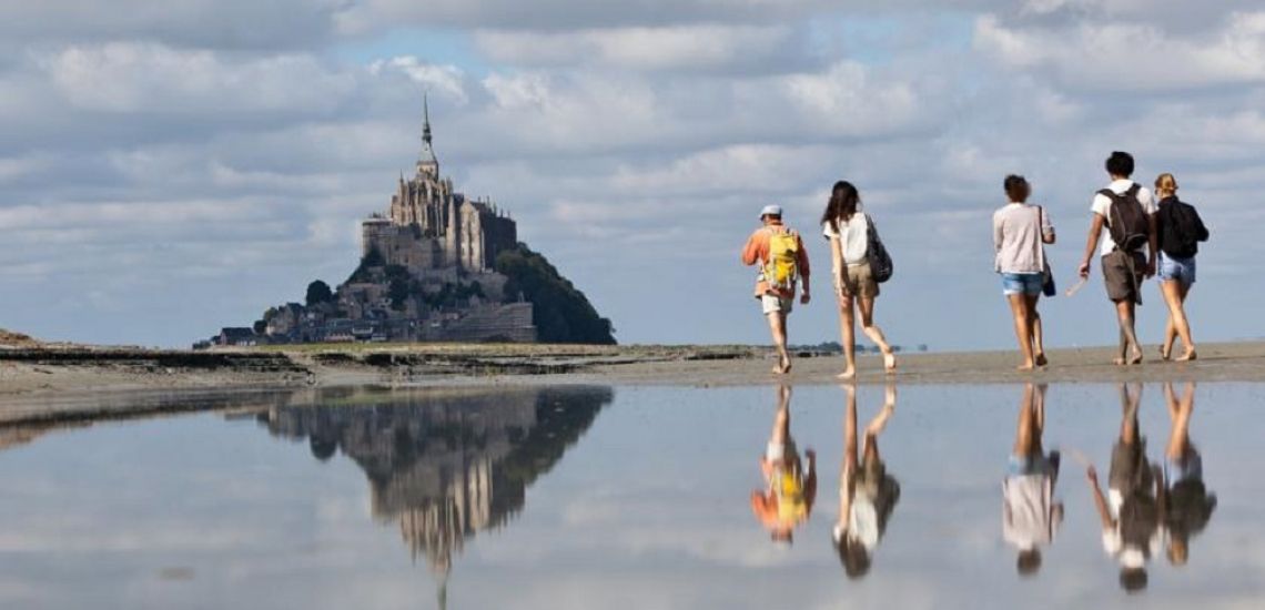 Wadlopen bij Mont Saint Michel is een onvergetelijke ervaring tijdens je Frankrijk rondreis