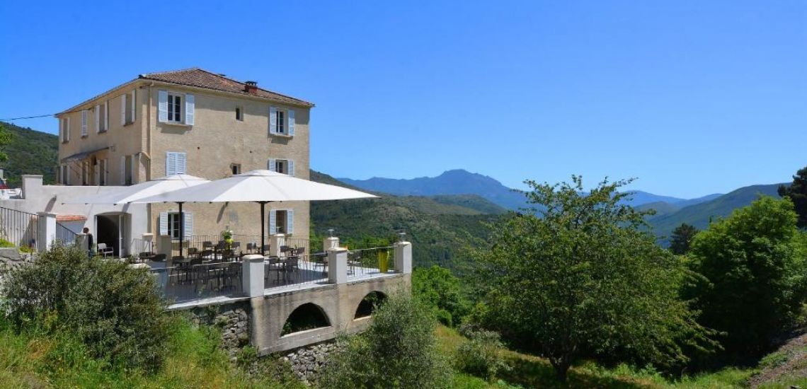 Het idyllisch gelegen Hotel U Frascone op Corsica