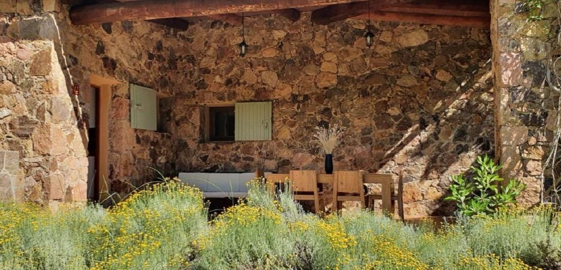 Alle villa's van Domaine Codaleone hebben een eigen privé terrasje