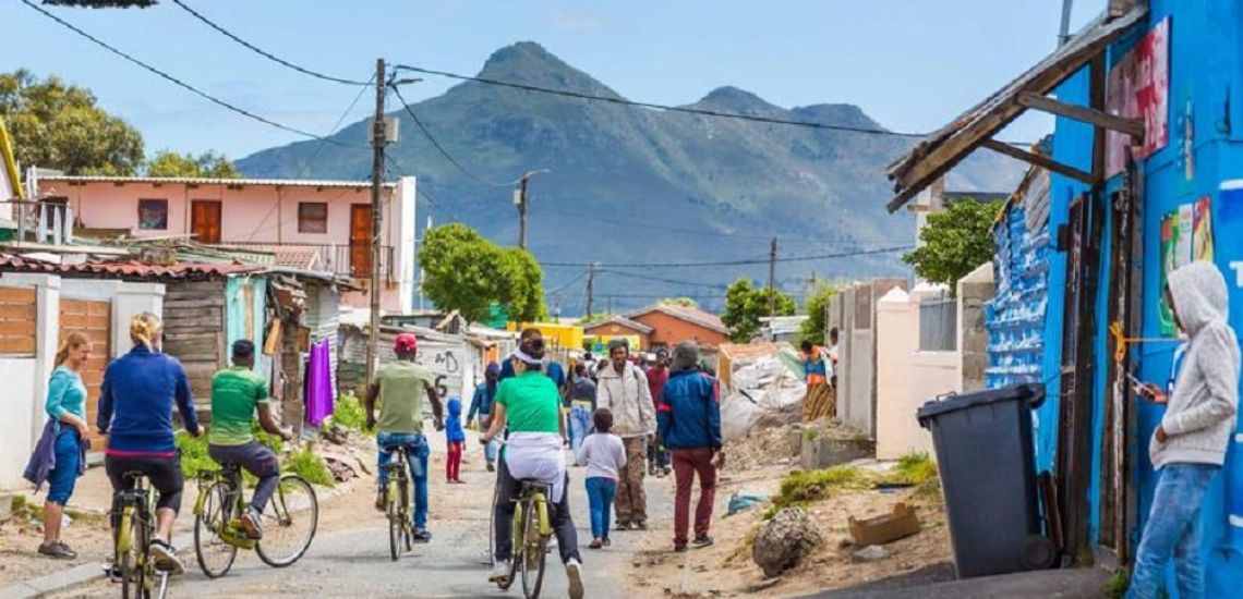 Culturele fietstocht door de townships van Kaapstad