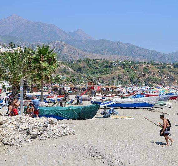 Nerja is in Spanje een paradijs voor zonaanbidders