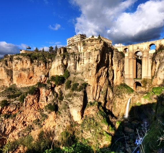 De kloof van Ronda is een hoogtepunt van je Andalusië rondreis