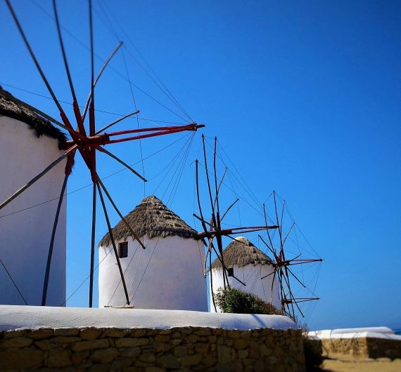 Mykonos, beroemd eiland in de Cycladen waar ook je rondreis een halte kent