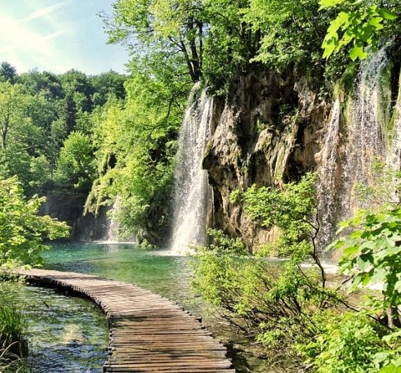 Indrukwekkend zijn de watervallen van Nationaal Park Plitvice