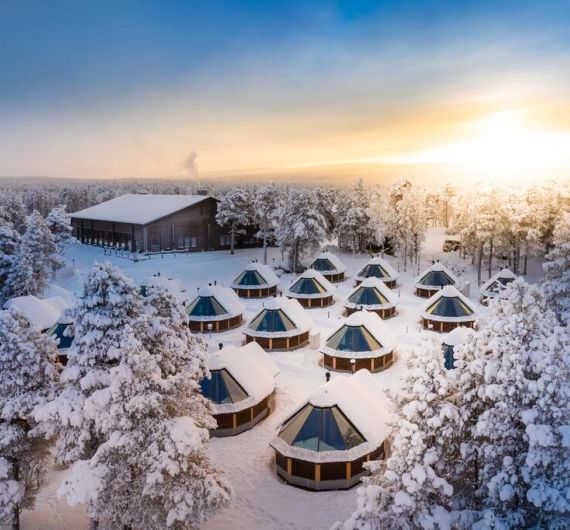 Wilderness Hotel Inari & Igloos Inari, een bizar mooi gelegen hotel