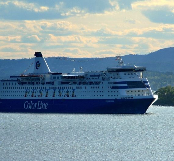 De ferry van Kiel naar Gothenburg, de vakantie is begonnen