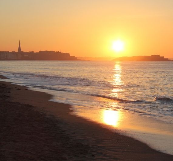 Saint Malo staat garant voor wonderschone zonsondergangen