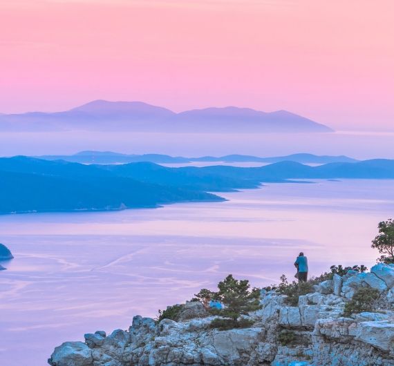 Het eiland Brac is een van de mooiste eilanden van Kroatië
