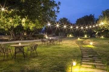 Masseria Ciancio prachtig verlichte tuin