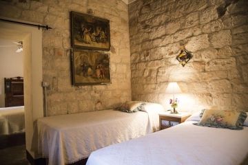 Masseria Ciancio tweepersoonskamer met twin bedden
