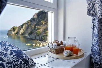 Palazzo Dogana ontbijt op kamer met dit uitzicht