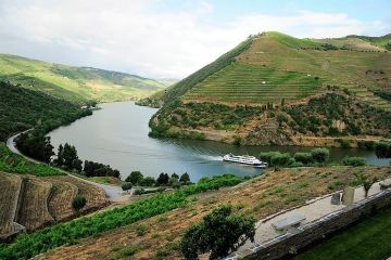 Quinta do Pego weids uitzicht op rivier Douro