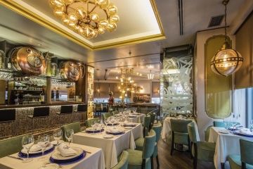 Het restaurant van Hotel Preciados biedt veel comfort en ambiance