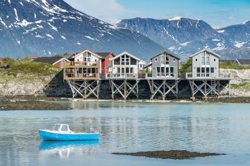 Alle jaargetijden van het jaar is Sommarøy Arctic Hotel bijzonder