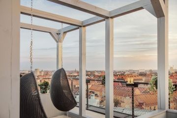 Hotel Blique by Nobis biedt een riant uitzicht over Stockholm