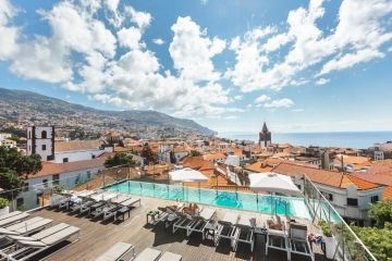 Castanheiro Boutique Hotel biedt mooie uitzichten over Funchal